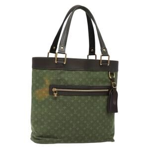 LOUIS VUITTON Monogram Mini Lucille GM Tote Bag Tst Khaki M92681